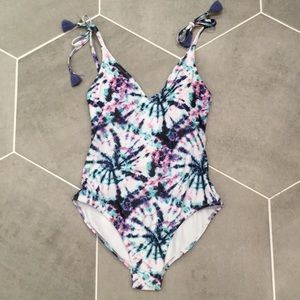 NWT Jessica Simpson Tie Dye Swimsuit